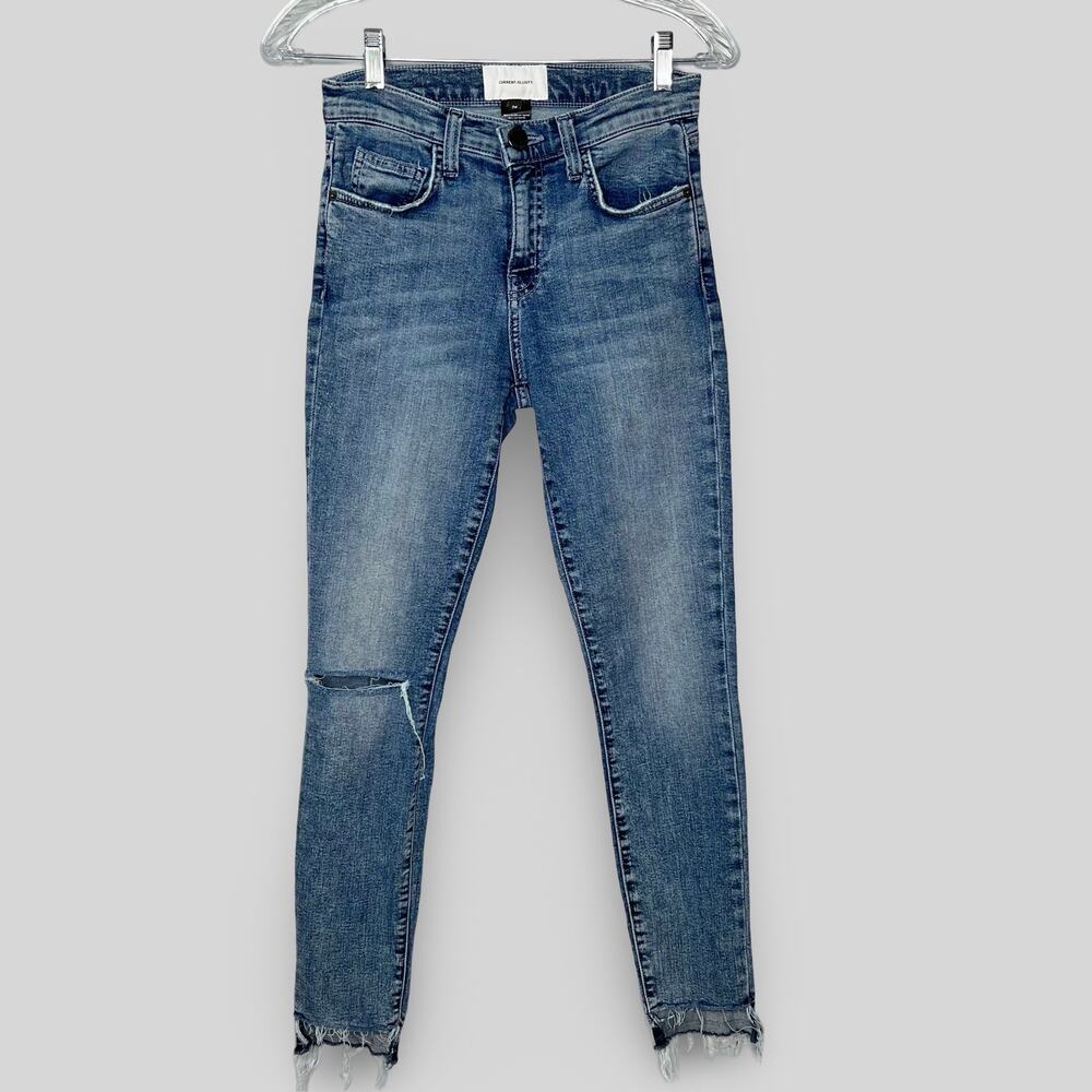 Current/Elliott The Highwaist Stiletto Jeans - Picture 1 of 5